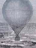 gefessellter Gasballon der Pariser Weltausstellung
