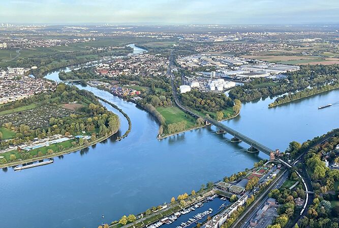Region Rhein-Main aus der Luft