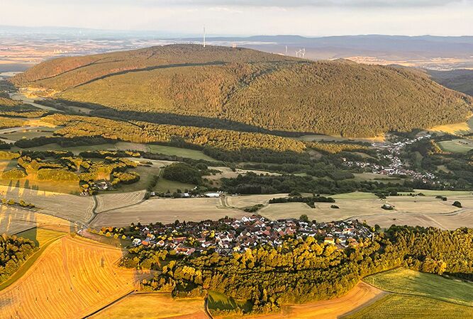 Region Nordpfalz aus der Luft