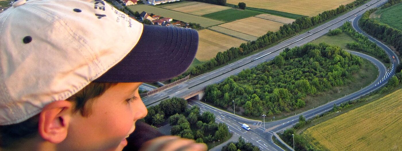 Begeisterung Ballonfahrt