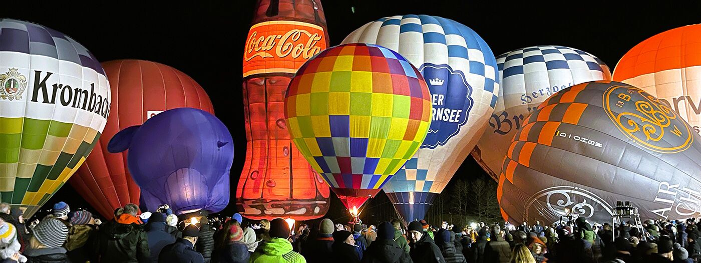 Unternehmen - Ballonfahrt Werbung